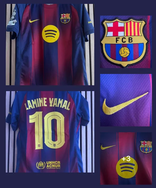 Win a Barcelona Home Men’s Jersey 25/26 – Lamine Yamal #10 (Size S)