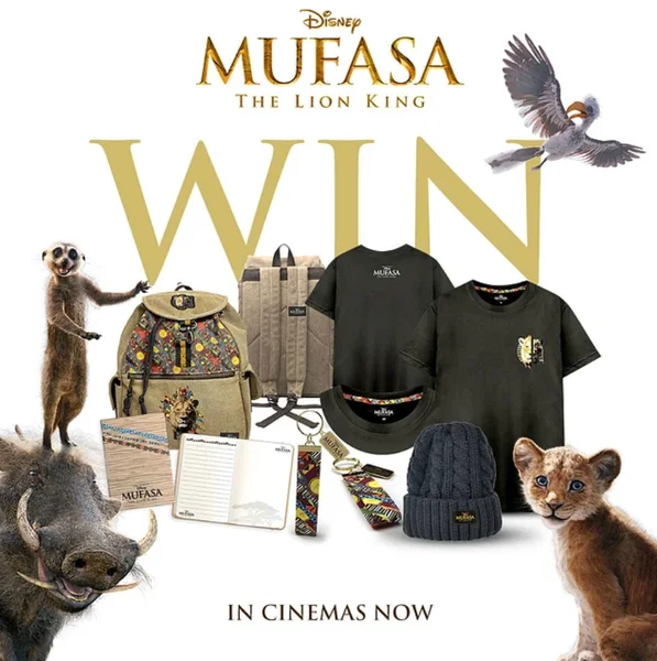 Win a Mufasa: The Lion King Merch Goodie Pack