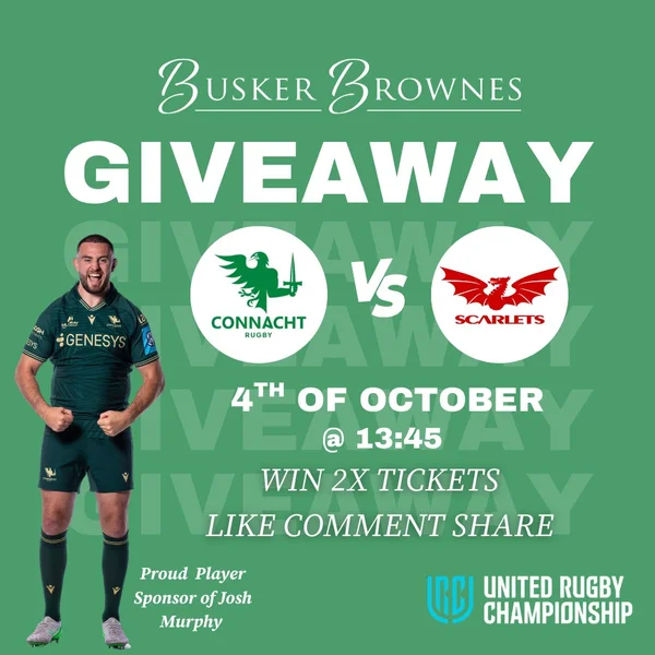 Win two tickets to this Saturday's Connacht vs. Scarlets