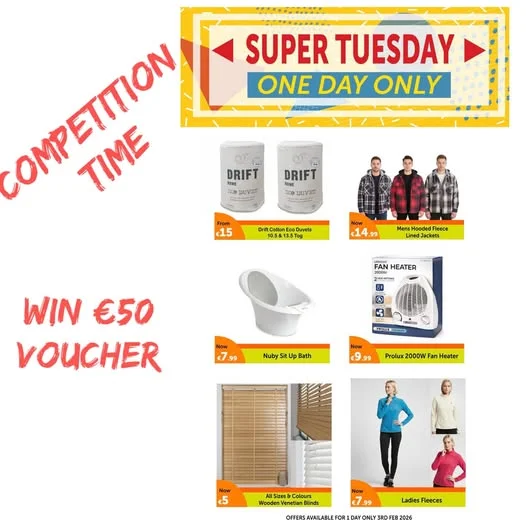 Win a €50 gift voucher