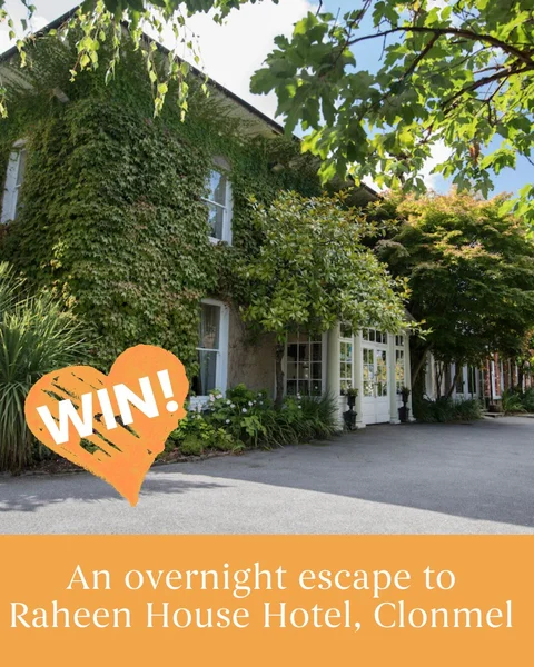 Win an Overnight Stay at Raheen House Hotel in Clonmel