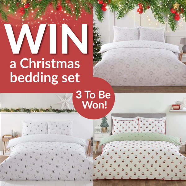 Win a Christmas Bedding Set