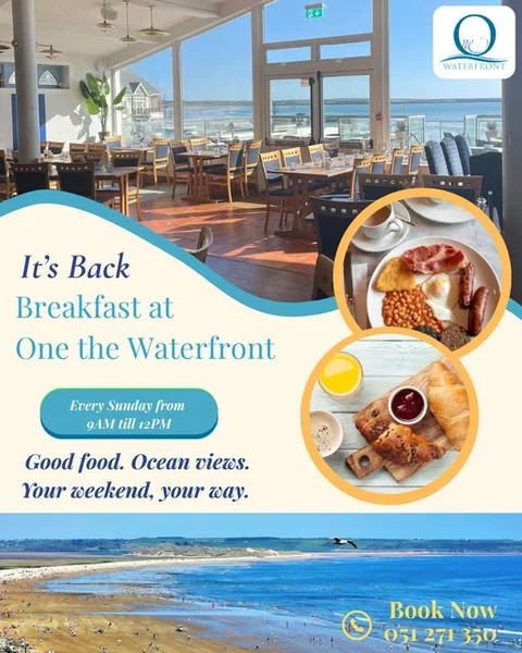 Win a Breakfast for Two from One The Waterfront