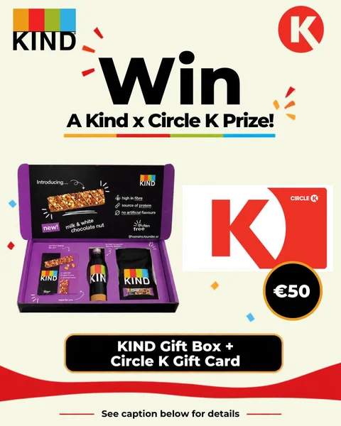 Win a Kind Gift Box + €50 Circle K Voucher