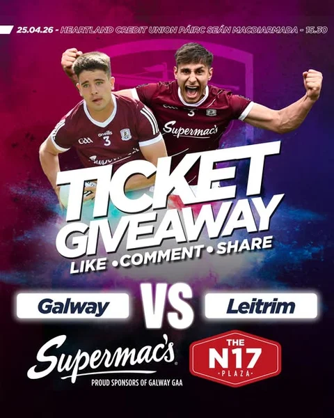 Win tickets to see Galway vs Leitrim at Páirc Seán MacDiarmada