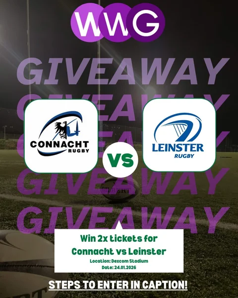 Win 2 tickets to the match between Connacht vs Leinster,