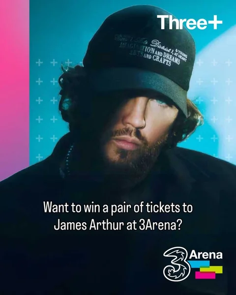 Win a pair of tickets for James Arthur's SOLD OUT show