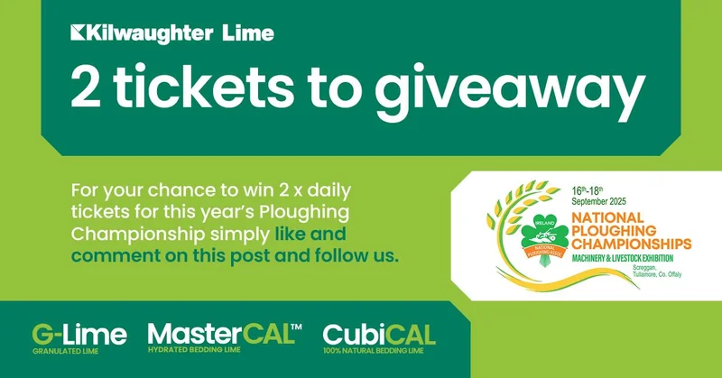 Win two tickets to this year’s National Ploughing Championships