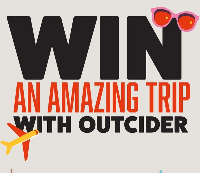Win a trip to a European destination of your choice with Outsider
