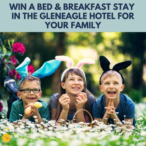 Win a 1-night midweek Bed and Breakfast stay at The Gleneagle Hotel