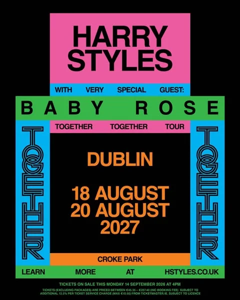 Win 2 tickets to Harry Styles: Together