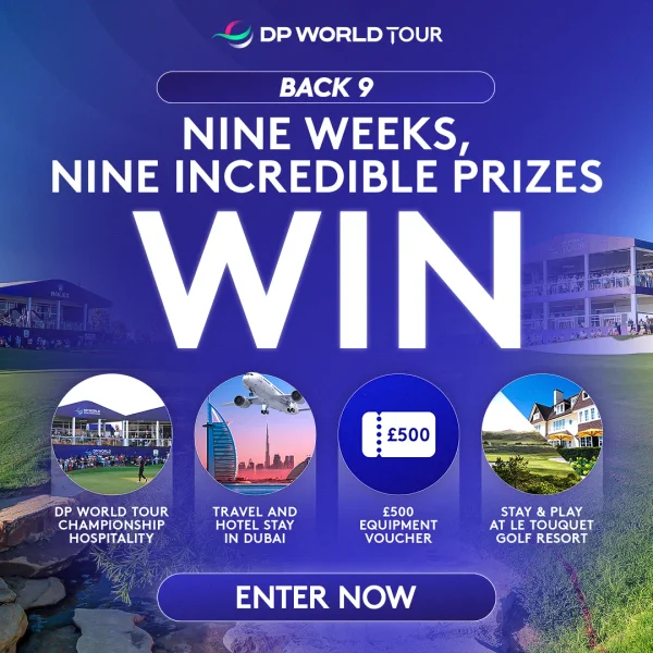 Win a Hospitality for two and tickets to the 2027 DP World Tour Championship, Dubai
