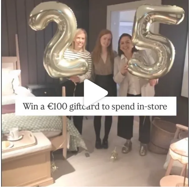 Win a €100 giftcard to spend in store