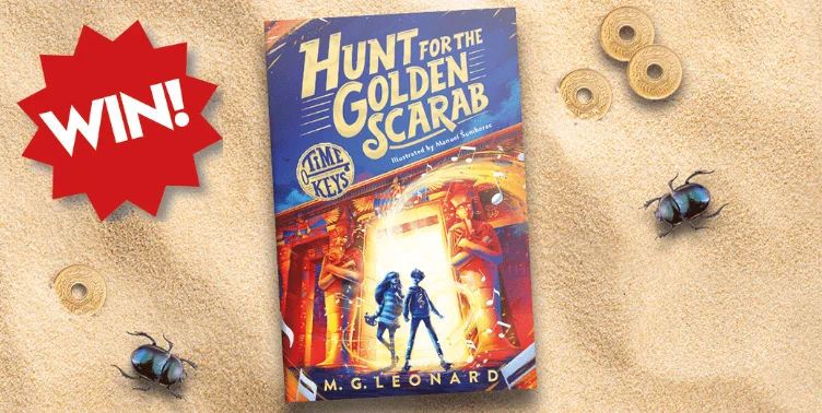 Win a copy of Hunt for the Golden Scarab