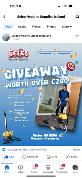 Win a Hoover Vacuum Cleaners