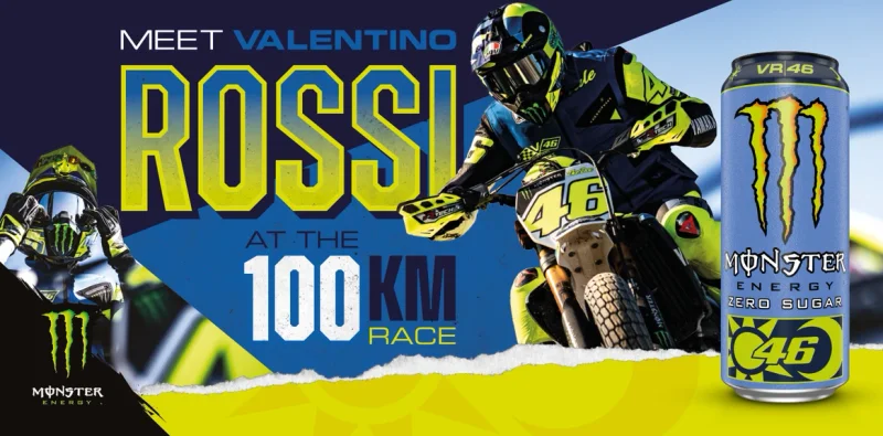 Win a trip for 2 people to meet Valentino Rossi and get all the action at Valentino Rossi’s 100km motorbike race event