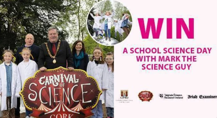 Win a School Science Day with Mark the Science Guy