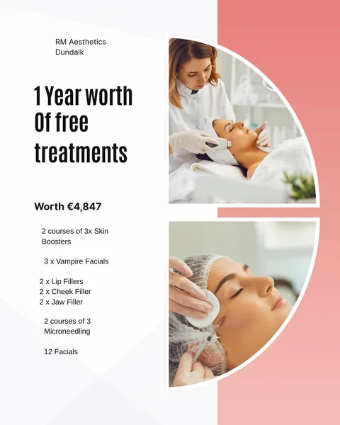 Win €4,847 worth of free treatments