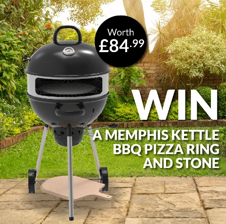 Win a Memphis Kettle BBQ Pizza Ring and Stone 