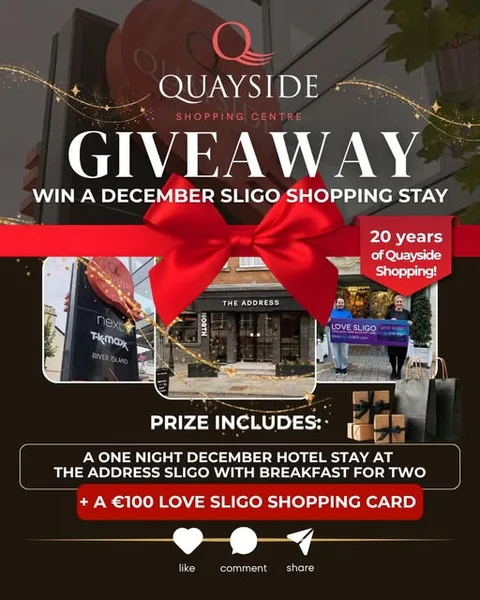 Win a December Sligo shopping Stay