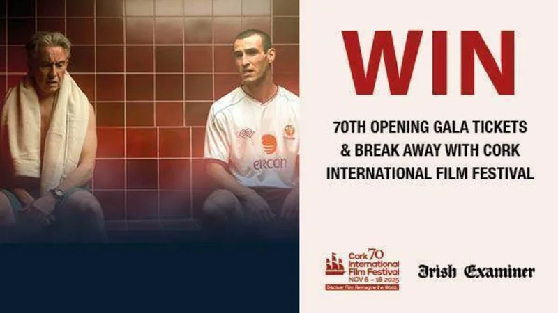 Win 70th Opening Gala Tickets & Break Away with Cork International Film Festival