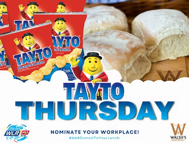 Win a Tayto Thursday Treat for Your Workplace