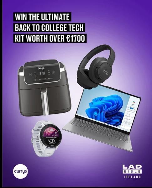 Win tech kit worth over €1700