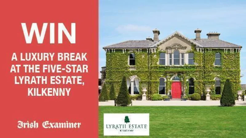 Win a Luxury Break at the Five-Star Lyrath Estate, Kilkenny