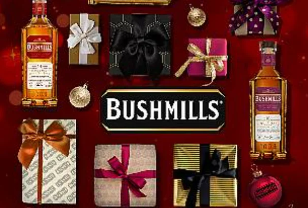 Win Bushmills Irish Whiskey Christmas Hamper worth €170