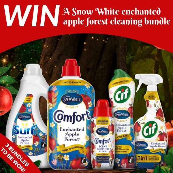 Win a Snow White Enchanted Apple Forest Cleaning Collection
