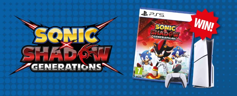 Win a PS5 Slim and Sonic X Shadow Generations