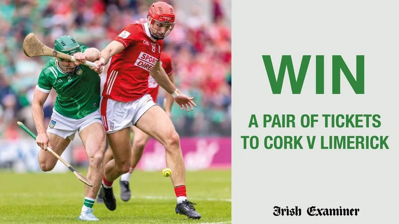 Win a pair of tickets to Cork V Limerick in the Munster Senior Hurling Final