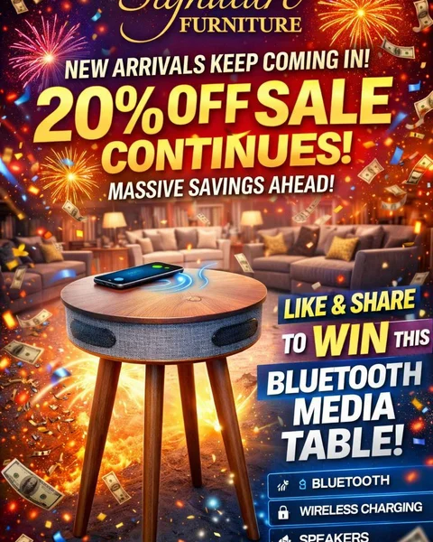 Win a Bluetooth Media Table