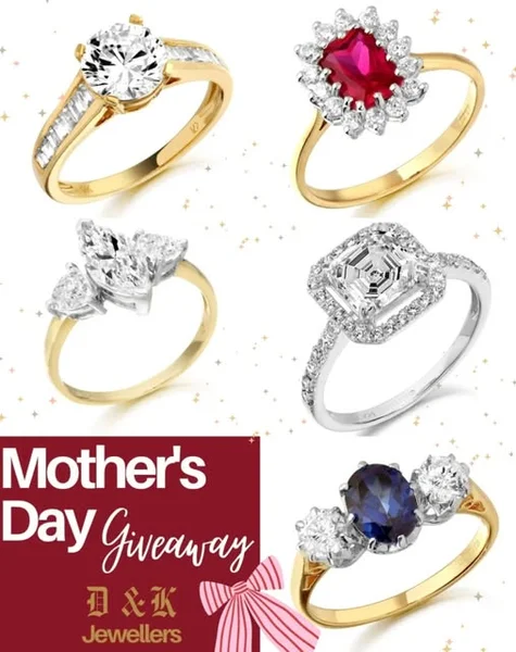 Win a Beautiful Ring from D & K The Jewellers