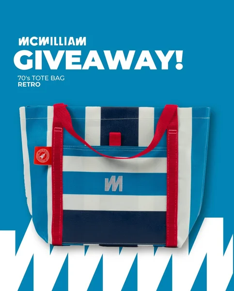 Win the versatile McWilliam 70's Tote Bag