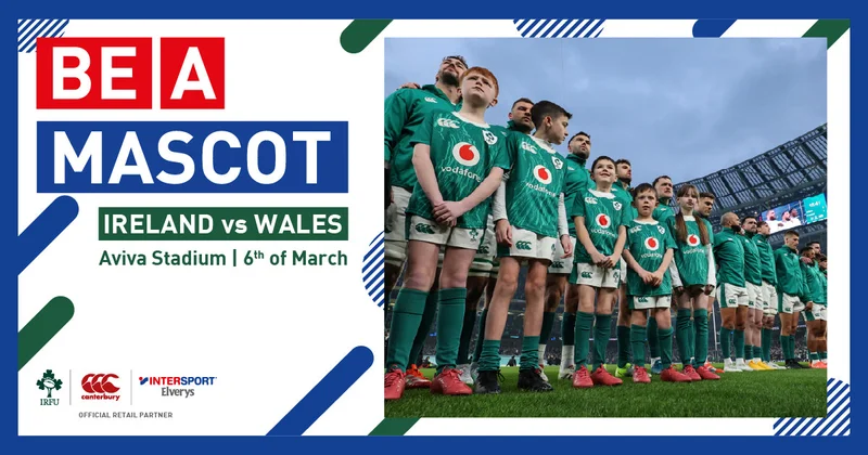 Win A Mascot Place For Ireland V Wales