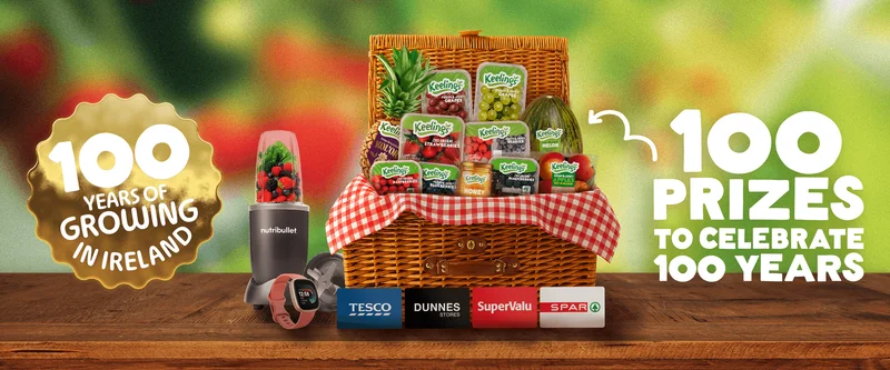 Win a Premium Keelings fruit hamper