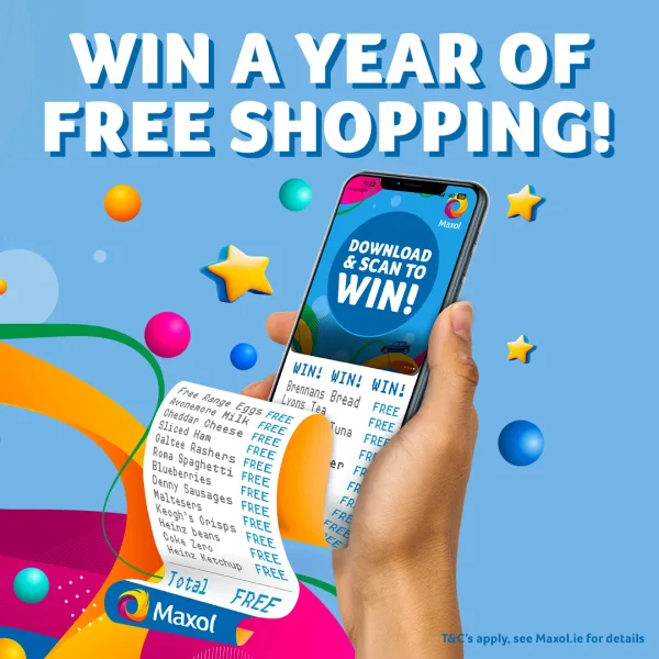 Maxol WIN a Year of Free Shopping