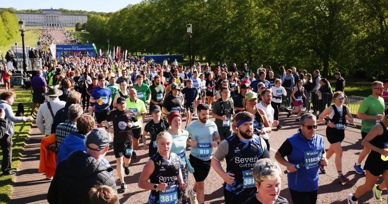 Win two spots in the sold-out Belfast City Marathon