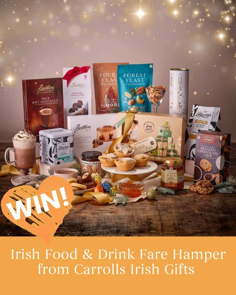 Win a delicious hamper from Carrolls Irish Gifts