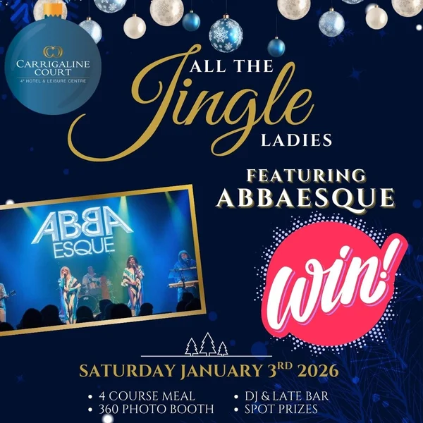 Win a table for 4 to  Carrigcourt women’s Christmas celebration