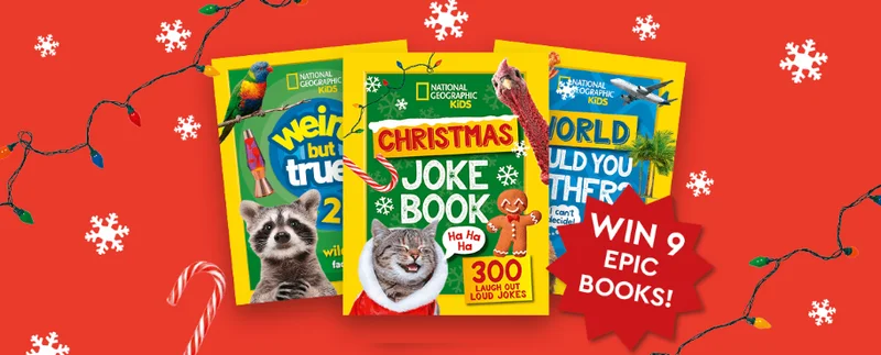 Win a National Geographic Kids Christmas Book Bundle