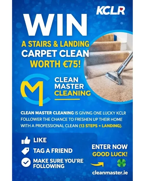 Win a stairs and landing carpet clean