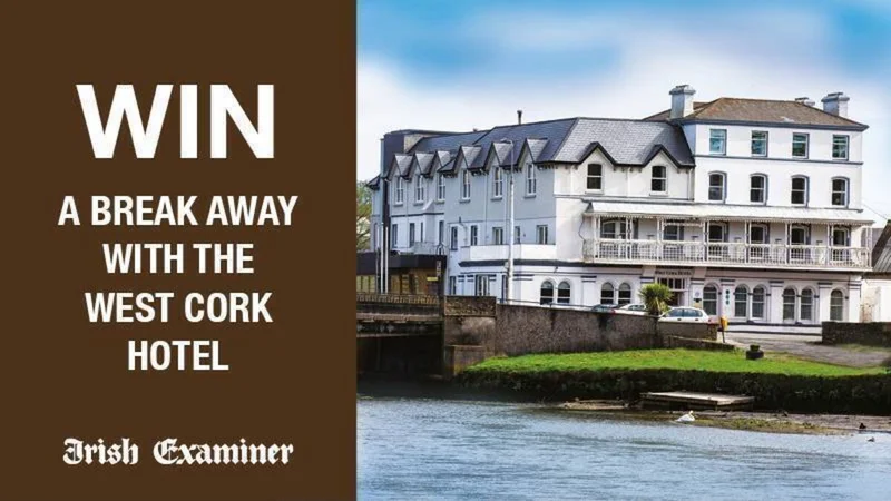 Win a break away with The West Cork Hotel