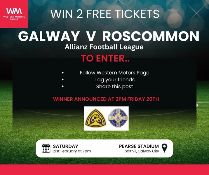 Win 2 Free Tickets to This Saturday's Football Match from Western Motors