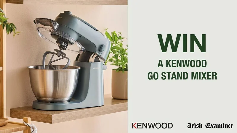 Win a Kenwood Go Stand Mixer