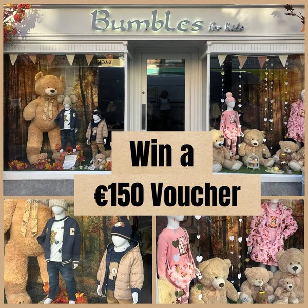 Win a €150 bumbles voucher.