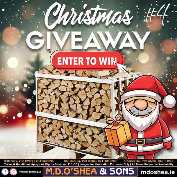 Win a 400kg Crate of Kiln-Dried Hardwood