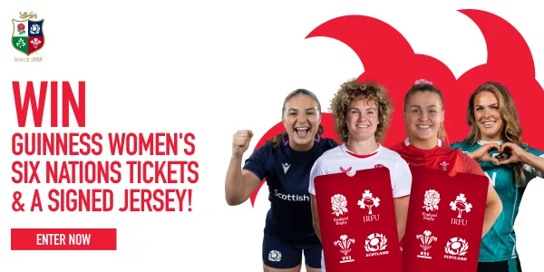 Win tickets to a Guinness Women's Six Nations fixture