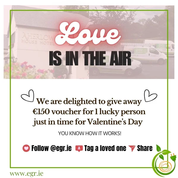 Win a €150 voucher to spend at the stunning Aherlow House Hotel